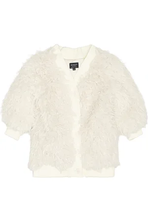 Bardot Kids Jessie Fluffy Cardigan in . Size 6/7.