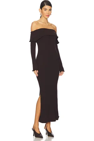 AMUR Meadow Lettuce Edge Midi in . Size XS.