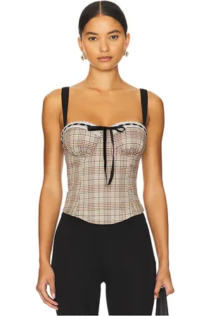 MORE TO COME Flora Corset Top in . Size M, S, XS.