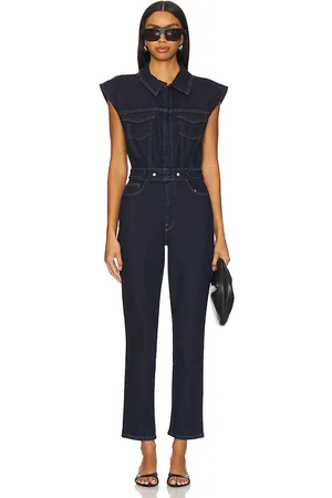 GOOD AMERICAN Trucker Jumpsuit in . Size XS, XXXXL/4X.