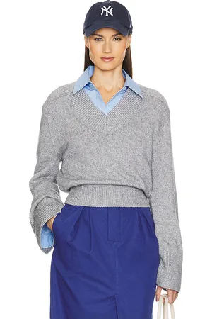 Helsa Talena V Neck Sweater in . Size M, S.