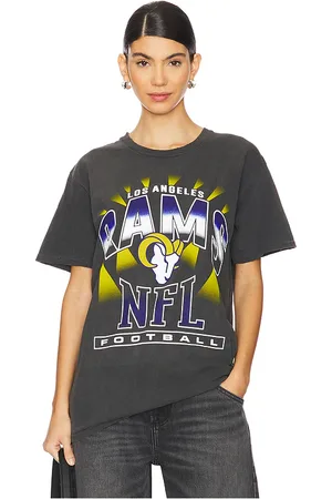 Junk Food Rams Chrome Vintage Tee in . Size M, S, XL/1X, XS.