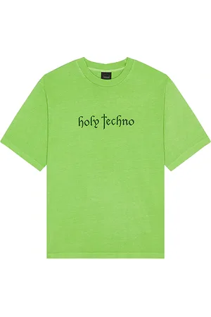 BOILER ROOM Holy Techno T-Shirt in . Size M, XL/1X.