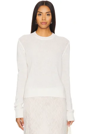 ENZA COSTA Cashmere Easy Crew Neck Sweater in . Size M.