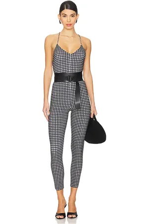 Norma Kamali Low Back Fara Slip Catsuit in . Size M, S, XL, XS, XXS.
