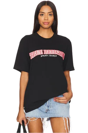 True Religion Cross Stitch Arch Tee in . Size M, S, XL/1X.