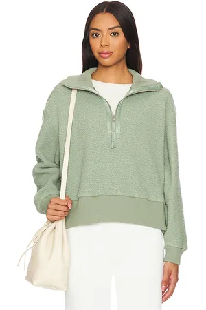 Varley Roselle Half Zip Fleece Sweater in . Size S, XS.