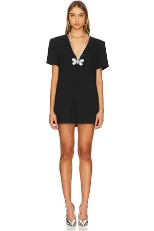 AREA Butterfly T-Shirt Dress in . Size S.