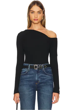 ENZA COSTA Knit Slouch Shoulder Long Sleeve in . Size L, XS.