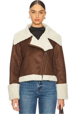Bardot Finn Faux Leather Jacket in . Size L, S, XS.