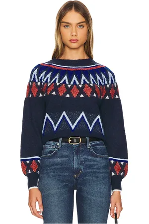 SUNDRY Fairisle Crew Neck Sweater in . Size M, S, XS.