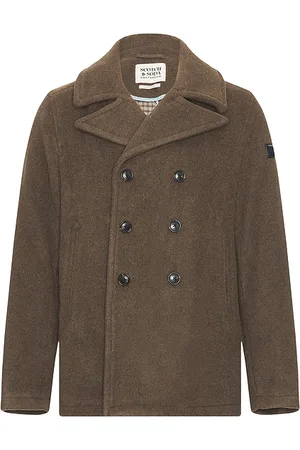 Scotch&Soda Wool Blend Peacoat in . Size XL/1X.