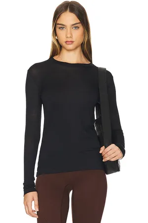 ALALA Cashmere Long Sleeve Top in . Size M, S.