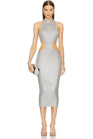 Michael Costello X REVOLVE Calista Cut Out Long Midi Dress in . Size M, S, XL.