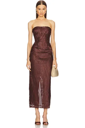 Michael Costello X REVOLVE Opal Midi Dress in . Size M, S, XS.
