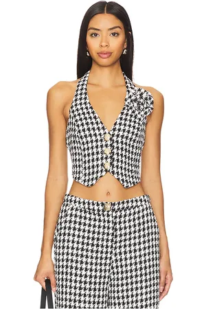 SNDYS Tweed Halter Top in . Size S, XL.