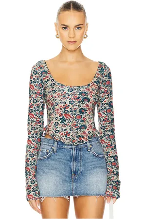 Free People Melanie Long Sleeve Top in . Size S, XS.