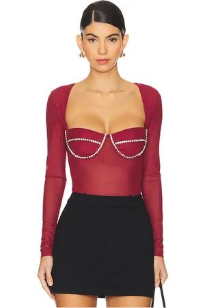 Bardot Carter Diamante Bodysuit in . Size S, XS.