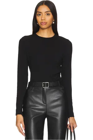 Vince Side Drape Long Sleeve Crew in . Size XL, XS, XXS.