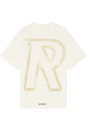 Represent Masking Tape Initial T-Shirt in . Size M, S, XL/1X.