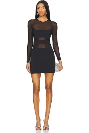 SER.O.YA Lars Mesh Mini Dress in . Size S, XS.