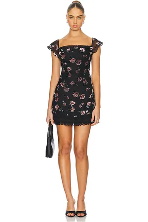 For Love & Lemons Aigrette Mini Dress in . Size S, XS.