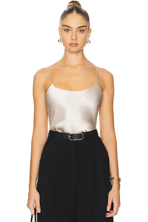 ENZA COSTA Silk Satin Camisole in . Size 1/S, 3/L, 4/XL.