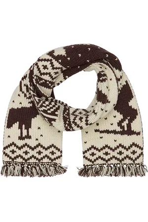 Beams Muffler Jacquard Nordic in .