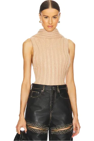AREA Sleeveless Twisted Top in . Size M, S, XL, XS.