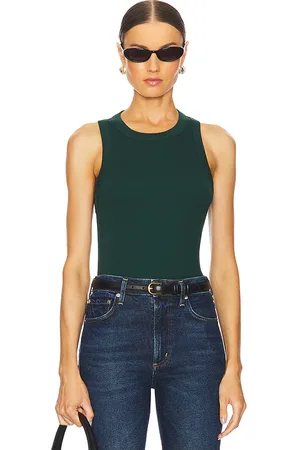 VERONICA BEARD Cropped Jordyn Tank in . Size XL.