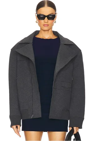 Norma Kamali Oversized Moto Jacket in . Size S, XS, XXS.