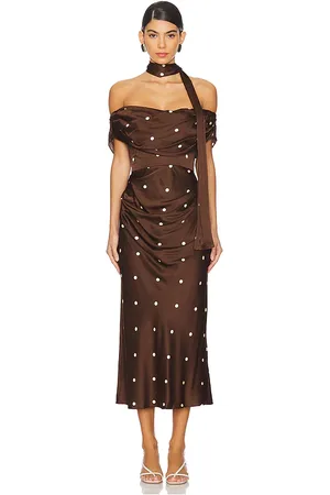 LPA Luisa Midi Dress in . Size S.