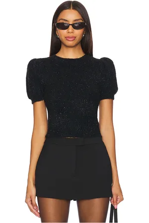 ALICE+OLIVIA Ciara Puff Sleeve Sweater in . Size S, XS.