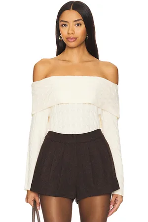 Central Park West Constance Cable Off Shoulder in . Size M, XL, XS.
