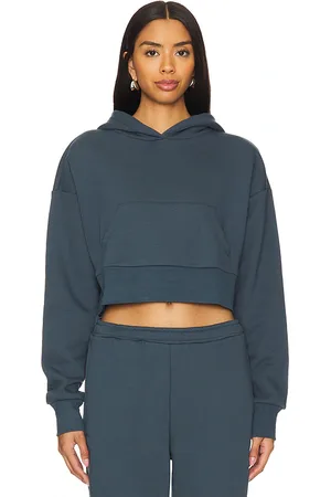IVL COLLECTIVE Cropped Hoodie in . Size M, S, XL, XS.