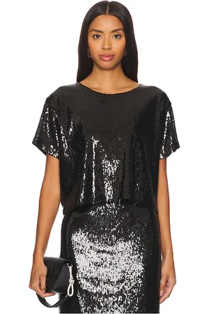 LnA Zosia Sequin T Shirt in . Size S, XS.