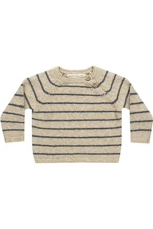 Quincy Mae Kids Ace Knit Sweater in . Size 4-5yr.