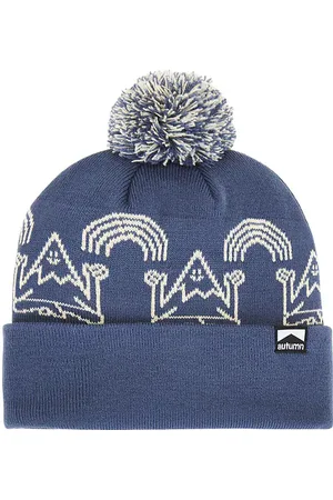 Autumn Headwear Mindful Mountain Pom Beanie in .