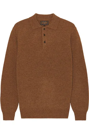 Beams Knit Polo 9g Sweater in . Size XL/1X.