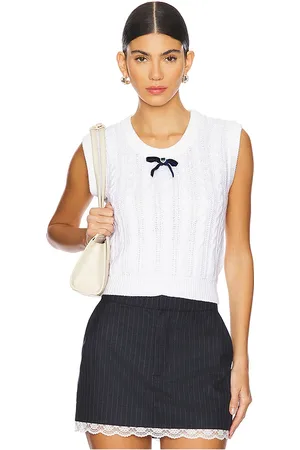 VIVETTA Ribbed Vest in . Size M, S, XL.