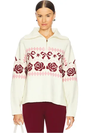 KITRI Uma Quarter Zip Sweater in . Size M, S, XS.