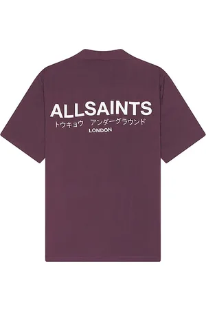 AllSaints Underground Short Sleeve Shirt in . Size S, XL/1X.