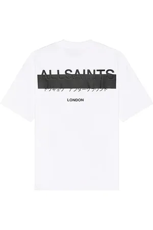 AllSaints Redact Short Sleeve Crew in . Size M, S, XL/1X.
