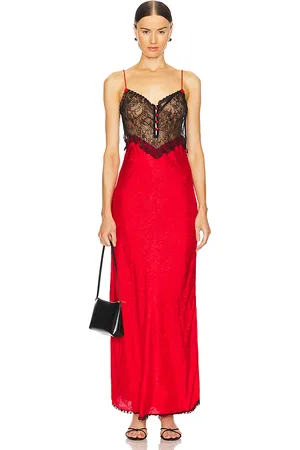 SWF Lace Trimmed Slip Dress in . Size S, XL.