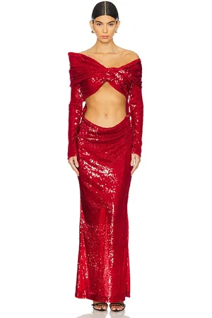 Marrknull Wrapped Maxi Dress in . Size S, XS.