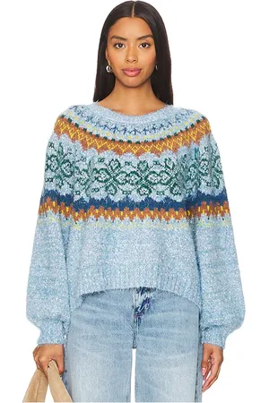 Free People Festive Frost Pullover in . Size S, XL, XS.