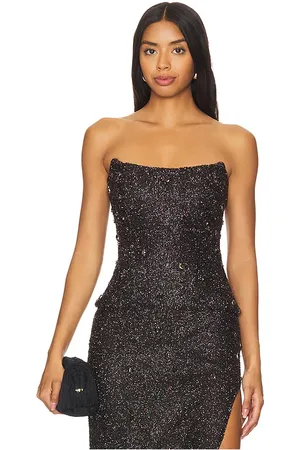 Khanums Mesh Strapless Top in . Size M, S, XS.