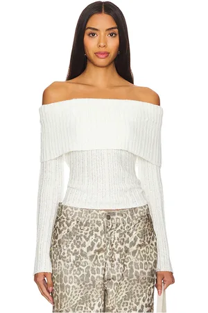 MORE TO COME Ingrid Off Shoulder Sweater in . Size M, S, XS.