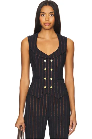SMYTHE Portrait Neck Vest in . Size 2.
