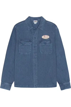 Guess Vintage Patch Work Shirt in . Size S.